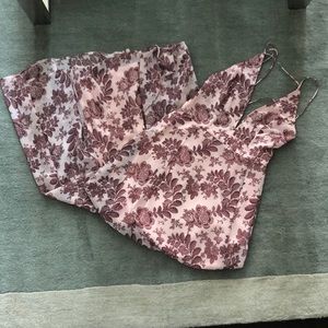 ASOS Floral Maxi Dress | Pink